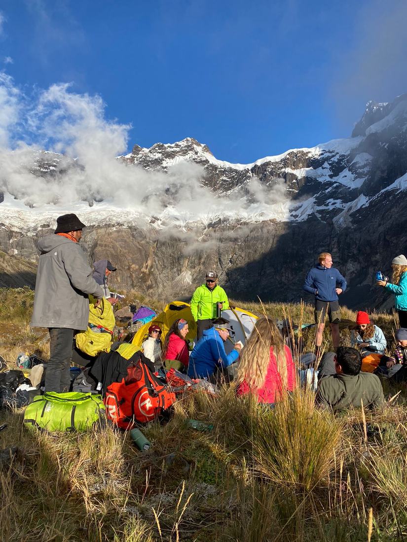 Camp at El Altar