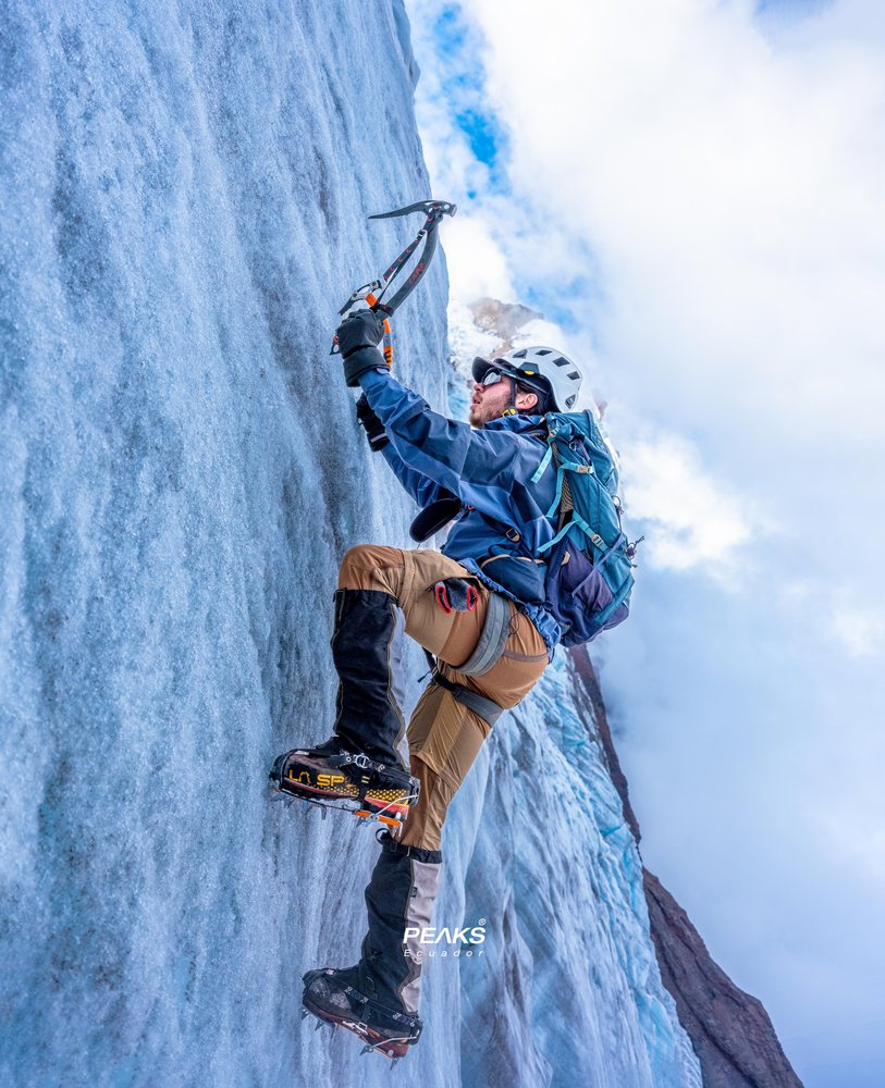 PEAKS gear on the mountain