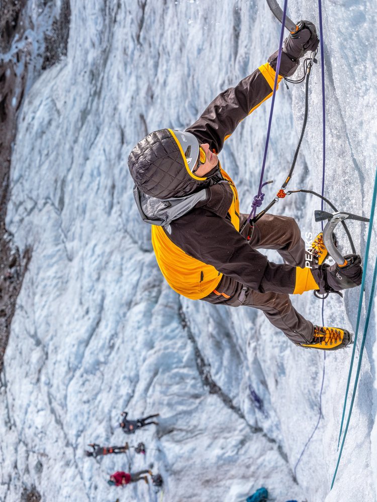 PEAKS gear on the mountain