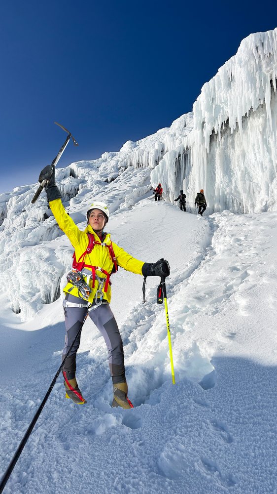 PEAKS gear on the mountain