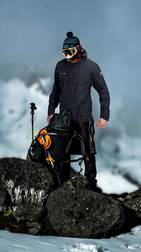PEAKS gear on the mountain