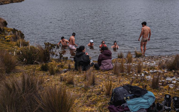 Trainos PEAKS en el Cajas