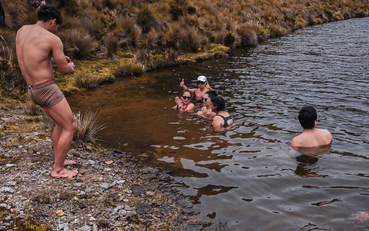 Trainos PEAKS en el Cajas