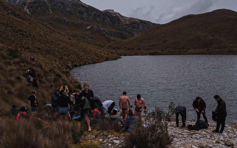 Trainos PEAKS en el Cajas