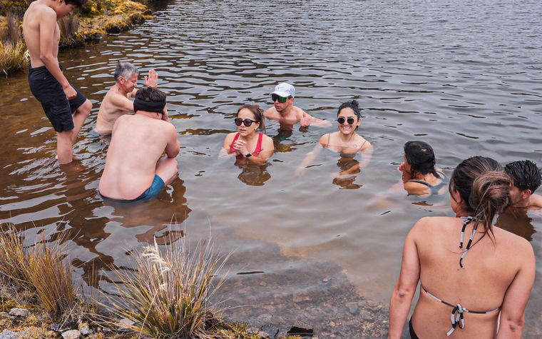 Trainos PEAKS en el Cajas