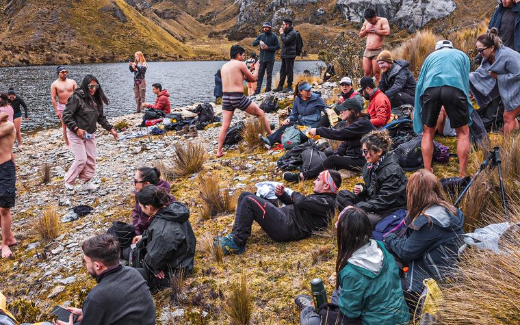 Trainos PEAKS en el Cajas