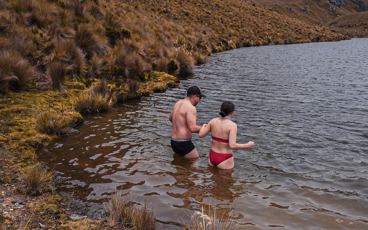 Trainos PEAKS en el Cajas