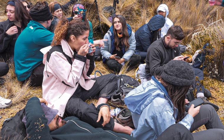 Trainos PEAKS en el Cajas