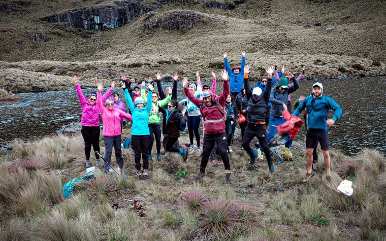 Trainos PEAKS en el Cajas