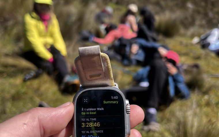 Trainos PEAKS en el Cajas
