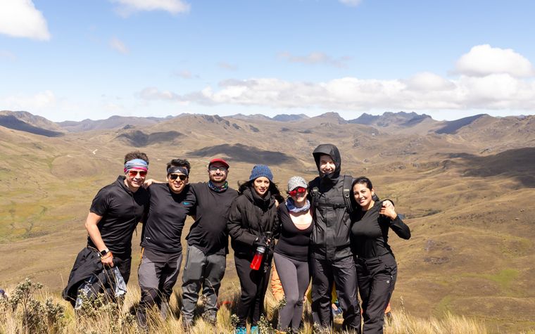 Trainos PEAKS en el Cajas